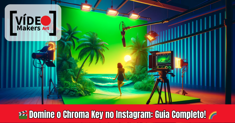 ✨ Crie Vídeos Incríveis no Instagram com Chroma Key! 📸