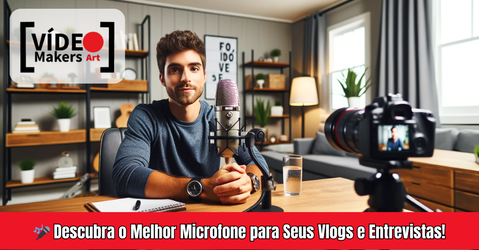 Microfones para Filmagem 🎥: Lapela, Condensador ou Dinâmico - Qual Escolher?